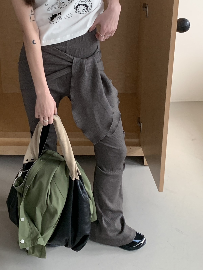 OURWAVE/OUR ROOM韓國直郵女裝新款熱賣休閑真品休閑褲Our Wave/Our Room休閑褲