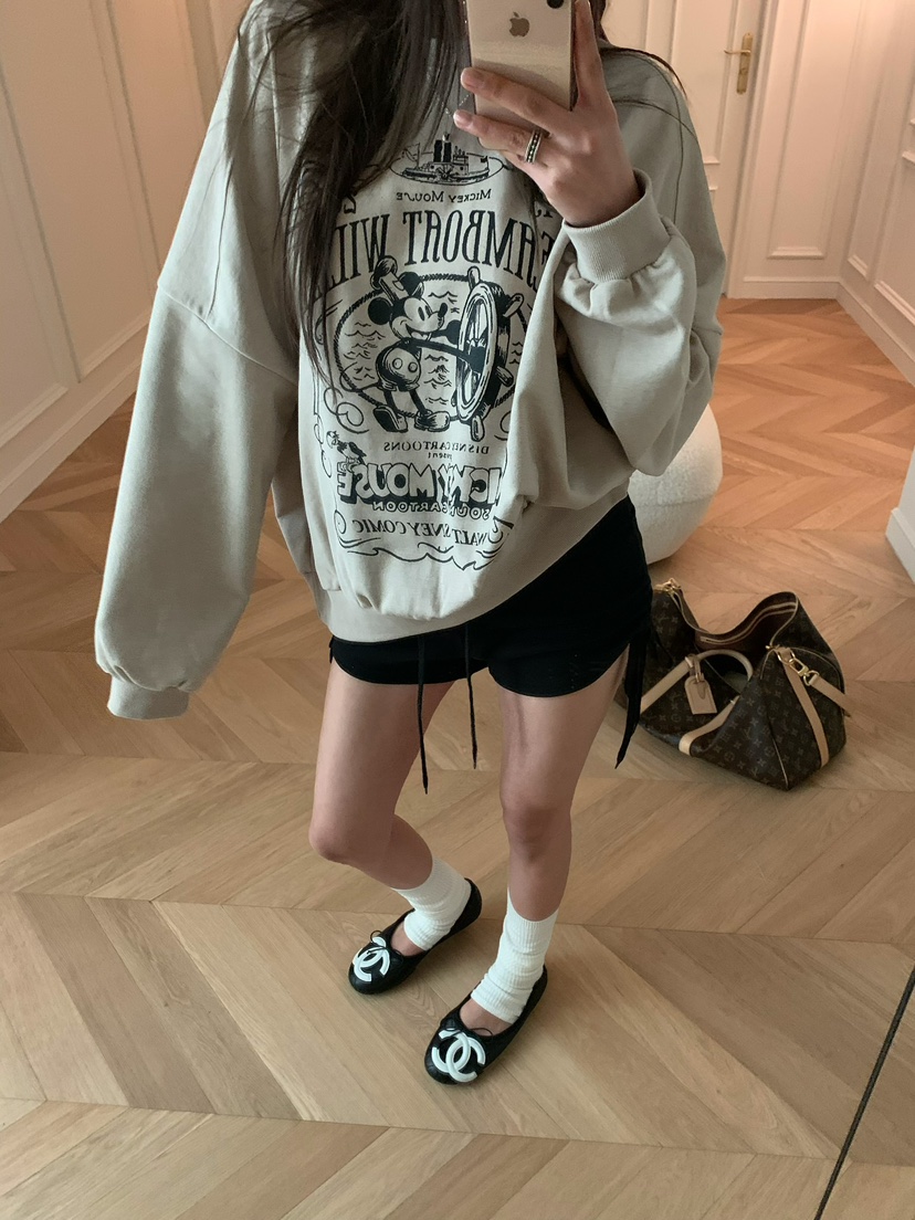 VIRKIN東大門代購女士新款人氣真品休閑熱賣推薦衛衣復古VIRKIN衛衣