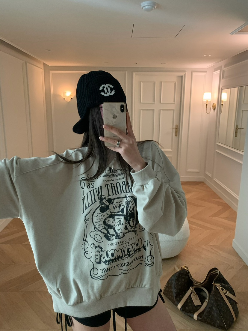 VIRKIN東大門代購女士新款人氣真品休閑熱賣推薦衛衣復古VIRKIN衛衣