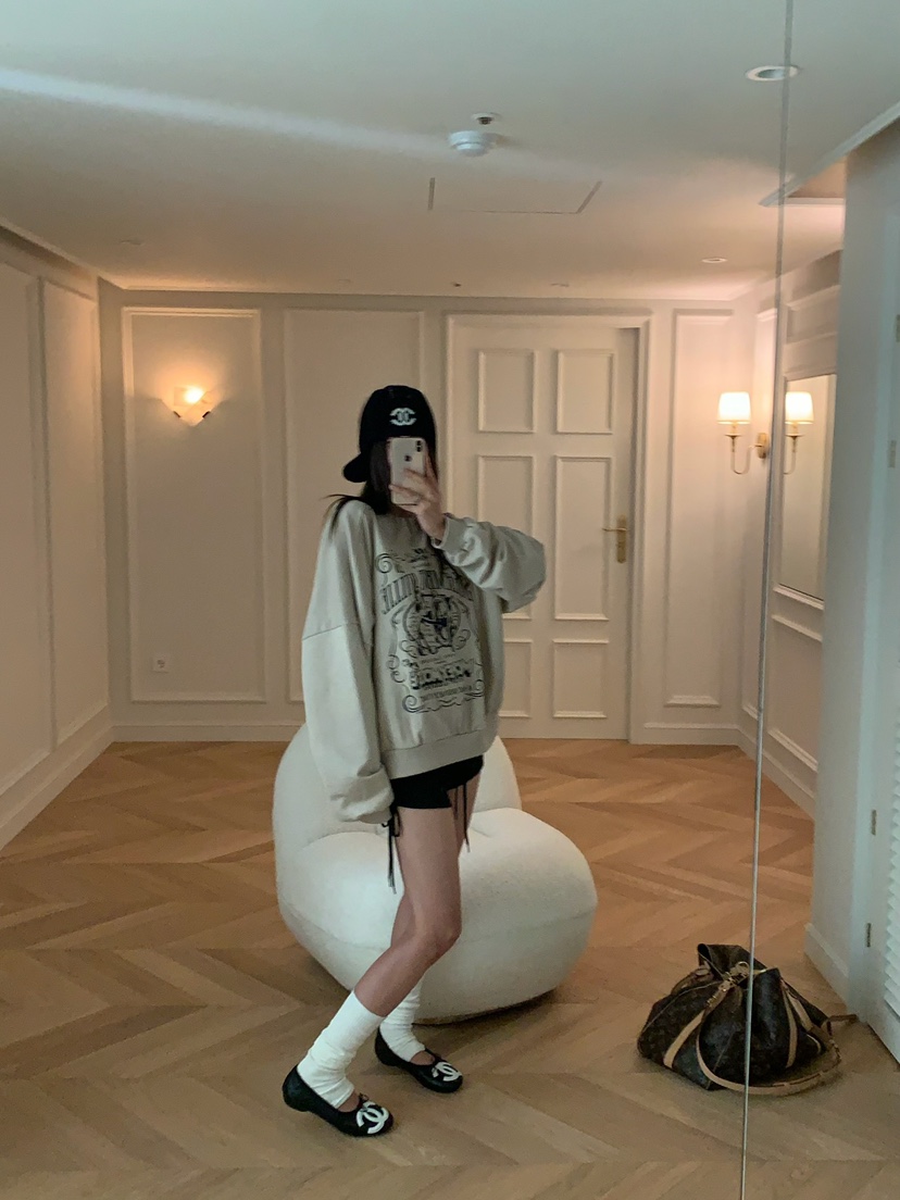 VIRKIN東大門代購女士新款人氣真品休閑熱賣推薦衛衣復古VIRKIN衛衣