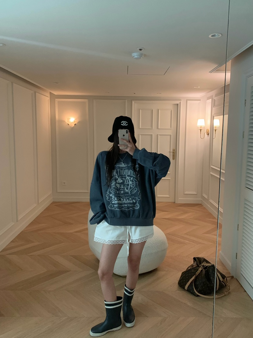 VIRKIN東大門代購女士新款人氣真品休閑熱賣推薦衛衣復古VIRKIN衛衣