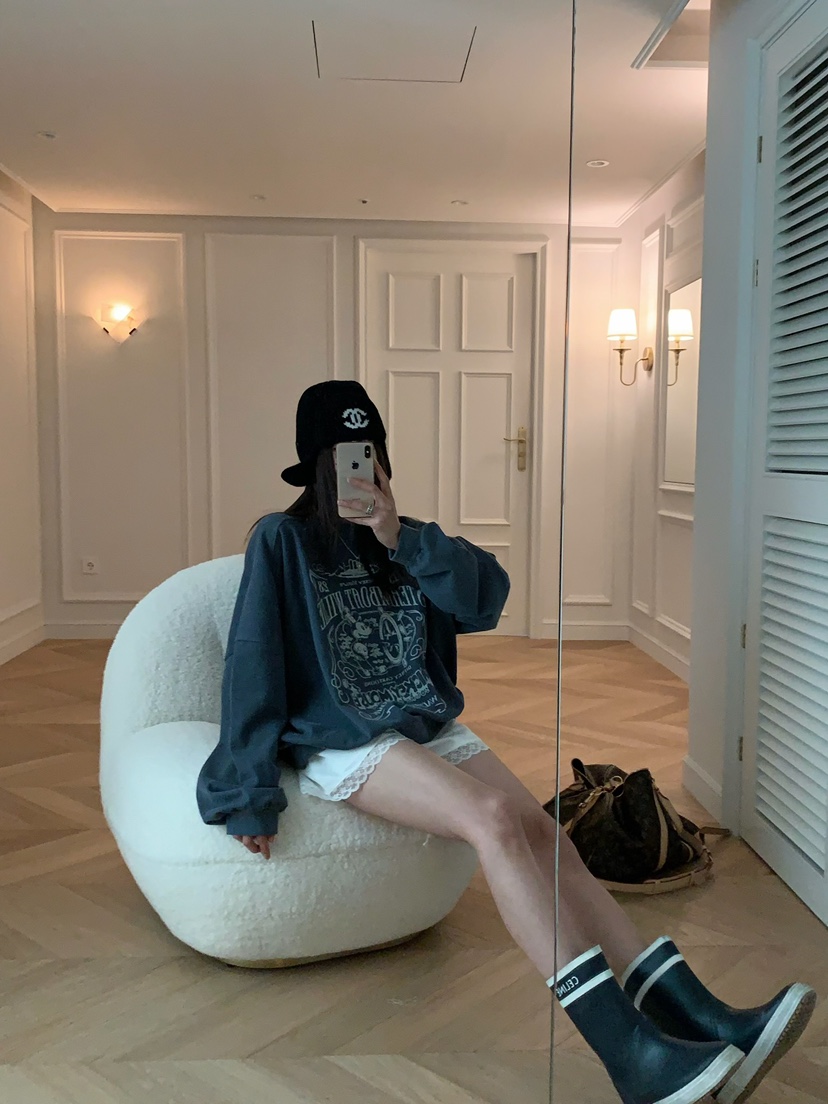 VIRKIN東大門代購女士新款人氣真品休閑熱賣推薦衛衣復古VIRKIN衛衣