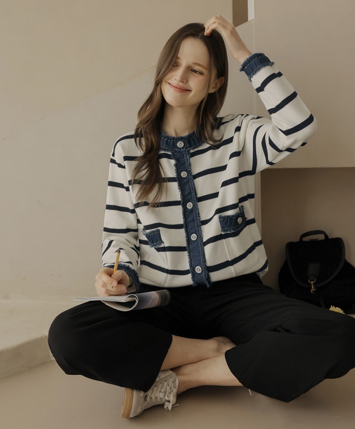 I BLLE東大門直郵女士新品人氣26春夏真品休閑熱賣針織衫I BLLE針織衫