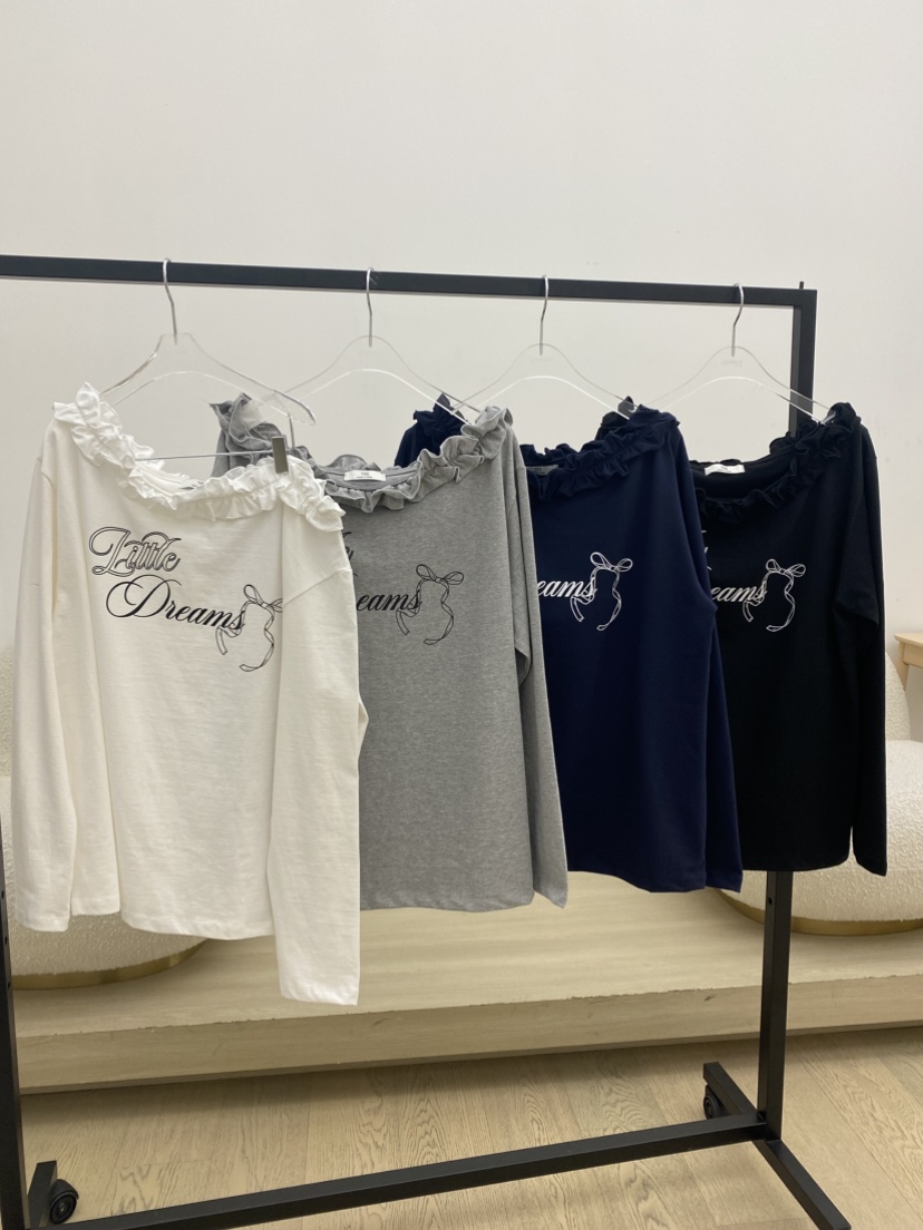 YES東大門實拍女士新品人氣真品熱賣職業時尚推薦長袖T恤YES長袖T恤