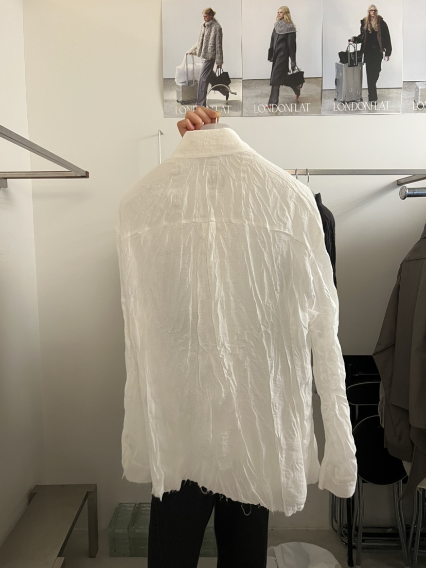 LONDON FLAT韓國代購女裝新品休閑26春夏職業襯衫蕾絲衫LONDON FLAT襯衫/蕾絲衫