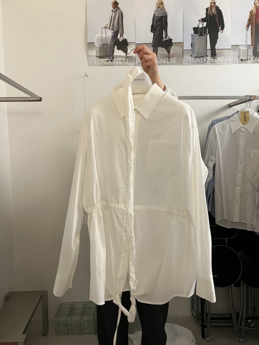 LONDON FLAT東大門實拍女裝新款休閑真品襯衫蕾絲衫含脖帶LONDON FLAT襯衫/蕾絲衫圖色1
