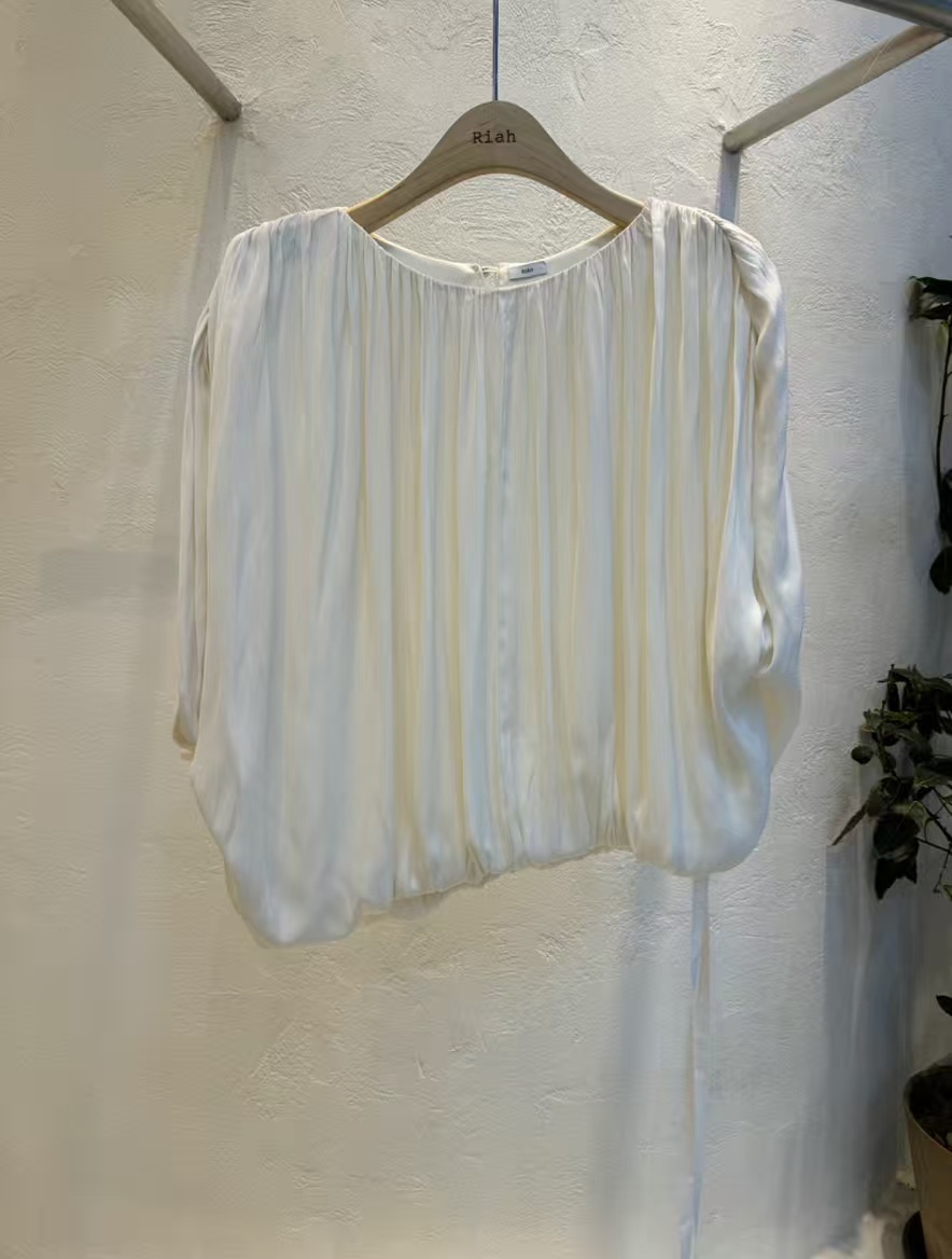 RIAH東大門直郵女裝新款休閑真品26春夏人氣時尚襯衫蕾絲衫RIAH襯衫/蕾絲衫圖色1