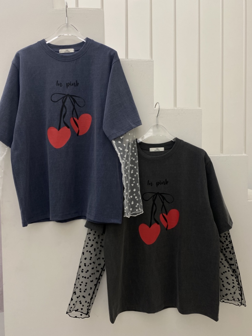 YES東大門實拍女士新款休閑真品熱賣26春夏推薦職業長袖T恤YES長袖T恤