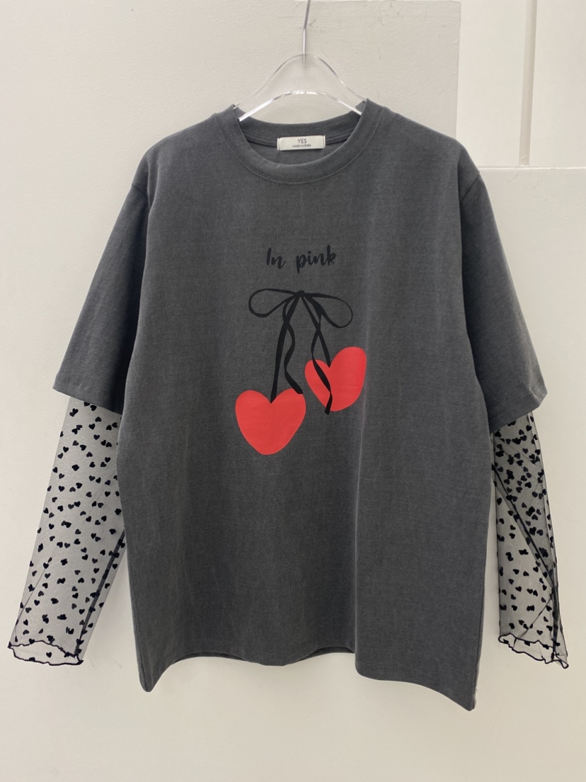 YES東大門實拍女士新款休閑真品熱賣26春夏推薦職業長袖T恤YES長袖T恤圖色2