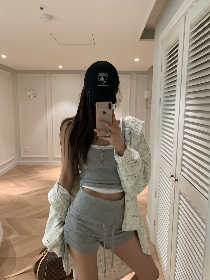 VIRKIN韓國直郵女士新款真品推薦人氣時尚襯衫蕾絲衫粗花呢VIRKIN襯衫/蕾絲衫