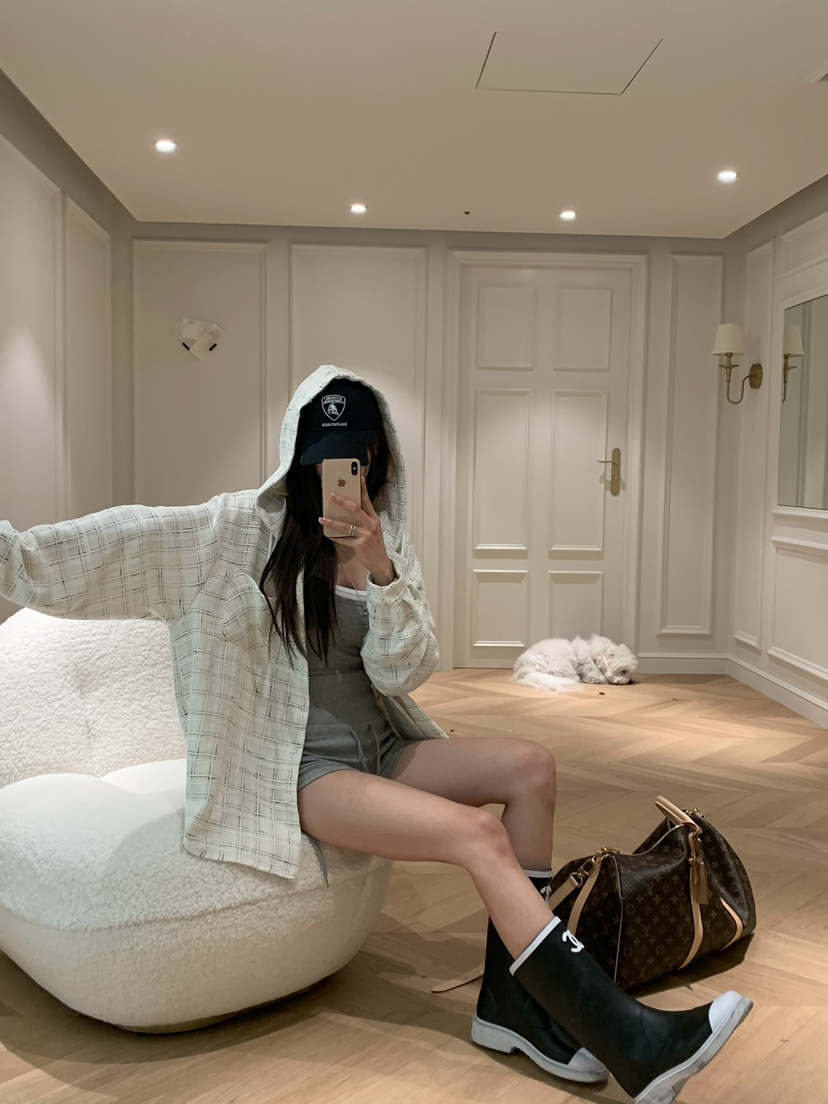 VIRKIN韓國直郵女士新款真品推薦人氣時尚襯衫蕾絲衫粗花呢VIRKIN襯衫/蕾絲衫