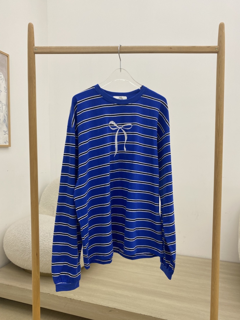 YES東大門實拍女裝新款時尚推薦職業熱賣真品26春夏長袖T恤YES長袖T恤圖色3