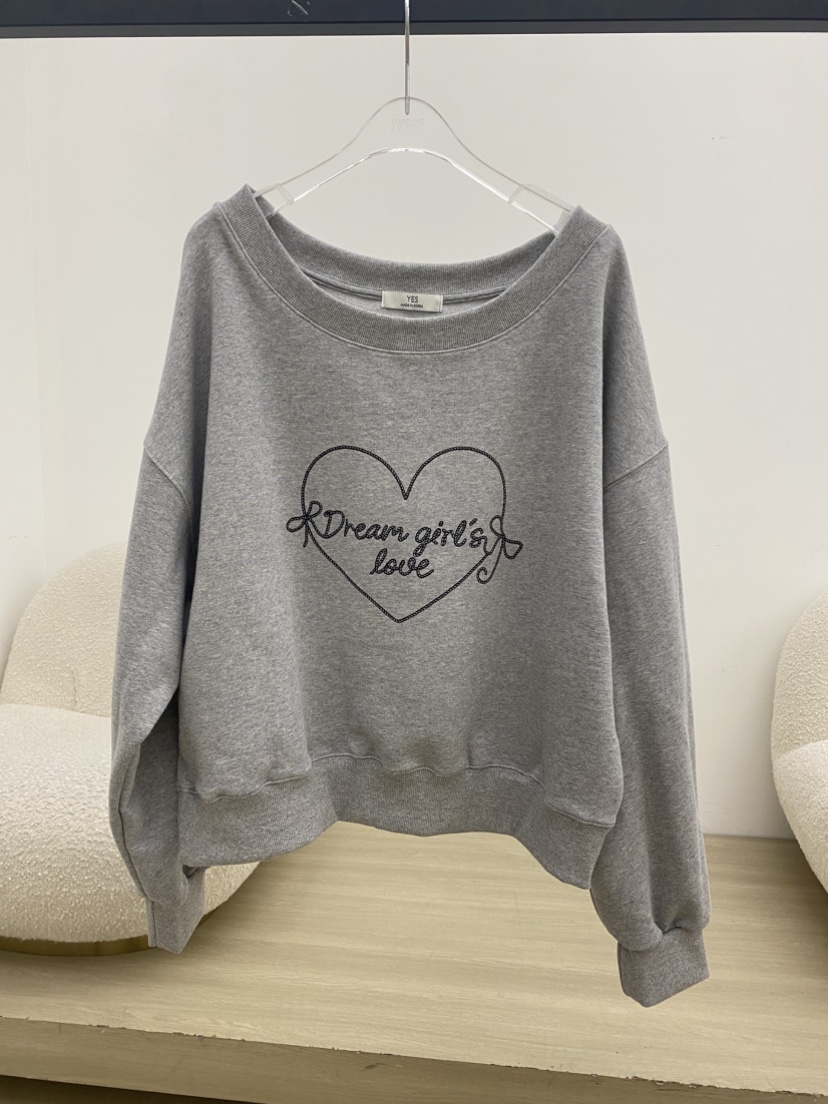 YES東大門直郵女士新品26春夏推薦真品熱賣人氣時尚休閑衛衣YES衛衣圖色1