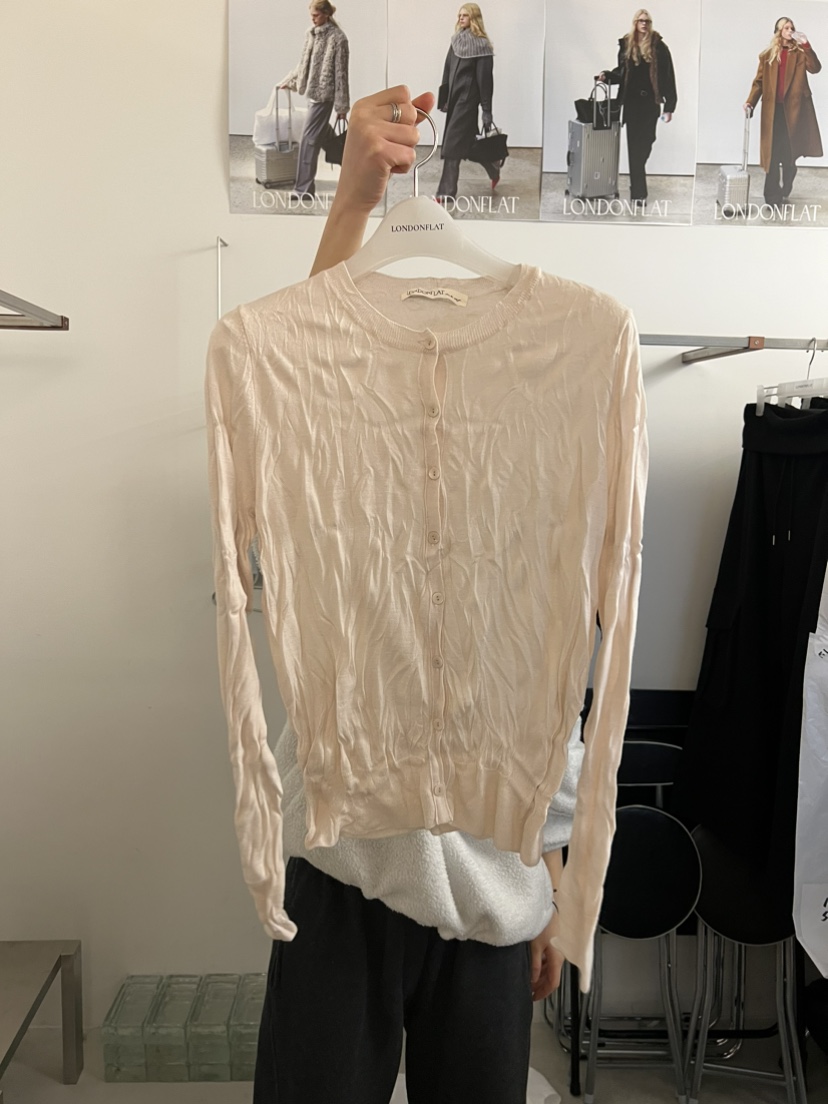 LONDON FLAT韓國代購女裝新款職業時尚人氣推薦針織衫開衫LONDON FLAT針織衫圖色1