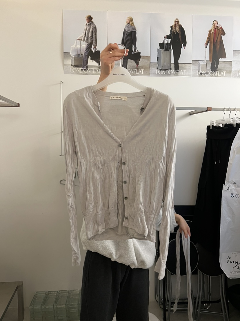 LONDON FLAT韓國代購女裝新款職業時尚人氣推薦針織衫開衫LONDON FLAT針織衫圖色2
