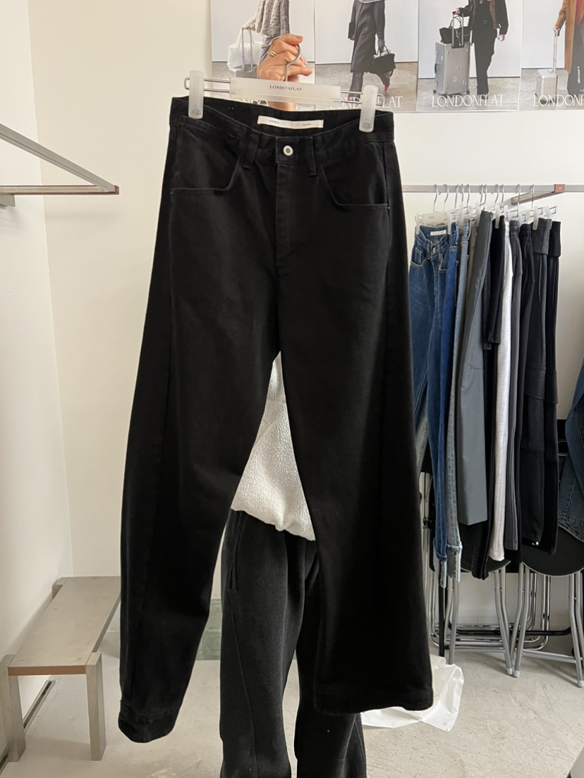 LONDON FLAT東大門代購女裝新品真品時尚人氣職業牛仔褲LONDON FLAT牛仔褲圖色2