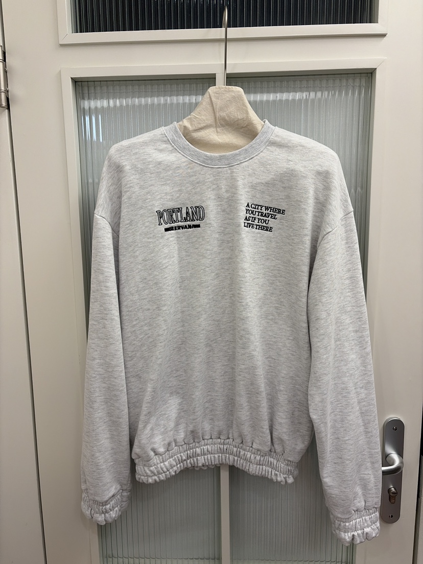 JADEMARKET韓國直郵女士新款推薦人氣休閑職業真品衛衣刺繡JADE MARKET衛衣圖色2