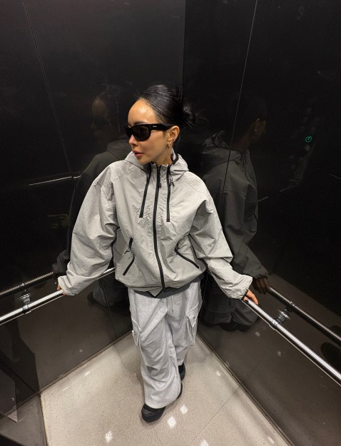 OURWAVE/OUR ROOM韓國直郵女裝新款人氣真品時尚夾克拉鏈Our Wave/Our Room夾克