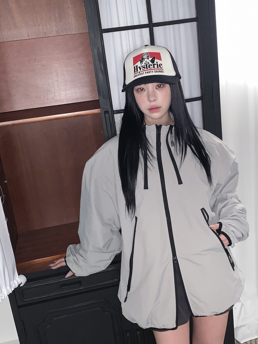 OURWAVE/OUR ROOM韓國直郵女裝新款人氣真品時尚夾克拉鏈Our Wave/Our Room夾克