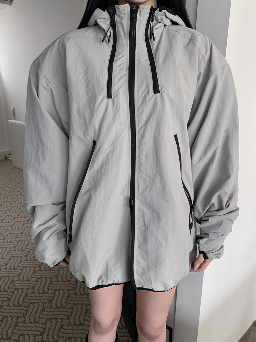 OURWAVE/OUR ROOM韓國直郵女裝新款人氣真品時尚夾克拉鏈Our Wave/Our Room夾克