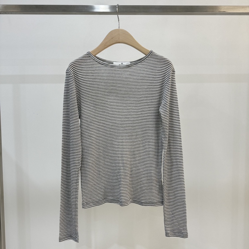 BLANC-A韓國代購女裝新款時尚26春夏推薦熱賣職業長袖T恤BLANC-A長袖T恤圖色2