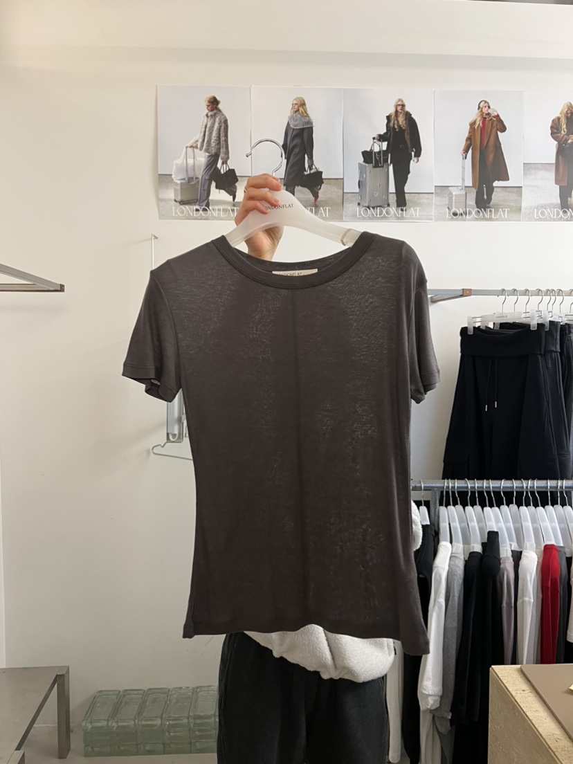 LONDON FLAT韓國代購女裝新品熱賣推薦26春夏真品人氣T恤LONDON FLATT恤圖色4
