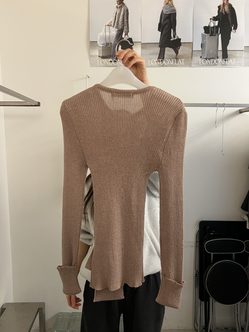 LONDON FLAT東大門直郵女士新品26春夏時尚真品推薦針織衫LONDON FLAT針織衫