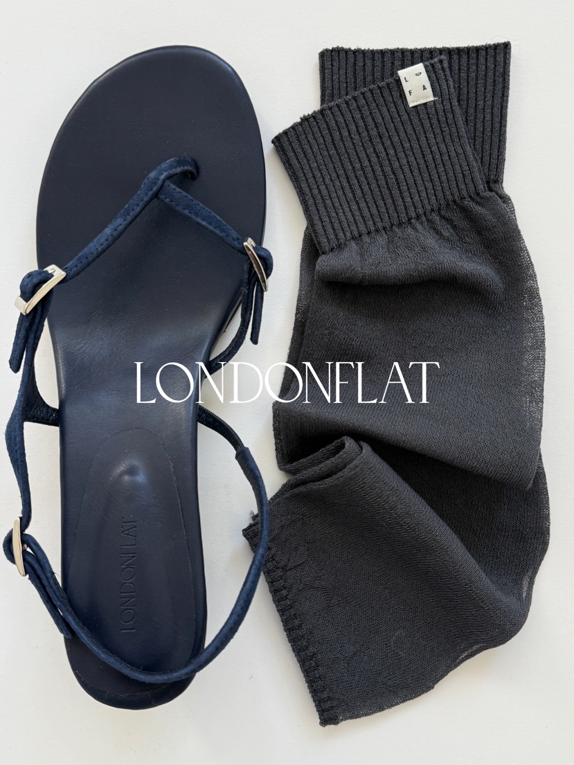 LONDON FLAT韓國直郵女裝新品熱賣人氣時尚職業涼鞋拖鞋LONDON FLAT涼鞋/拖鞋圖色2