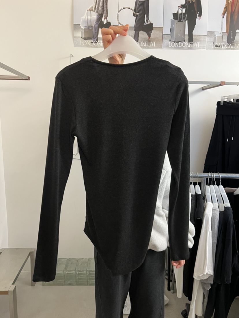 LONDON FLAT東大門代購女裝新款人氣職業休閑熱賣長袖T恤LONDON FLAT長袖T恤