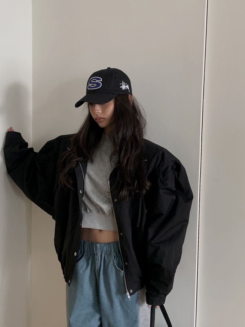 OURWAVE/OUR ROOM東大門直郵女裝新款休閑時尚夾克尼龍Our Wave/Our Room夾克