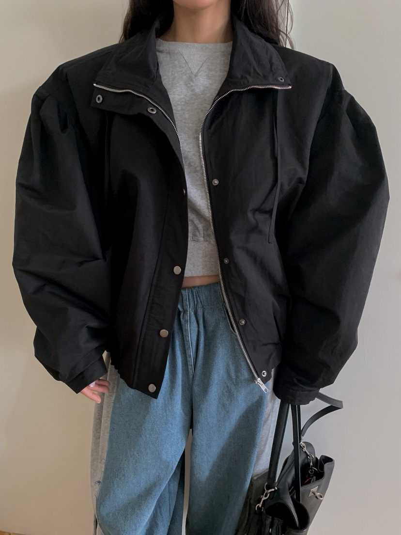 OURWAVE/OUR ROOM東大門直郵女裝新款休閑時尚夾克尼龍Our Wave/Our Room夾克