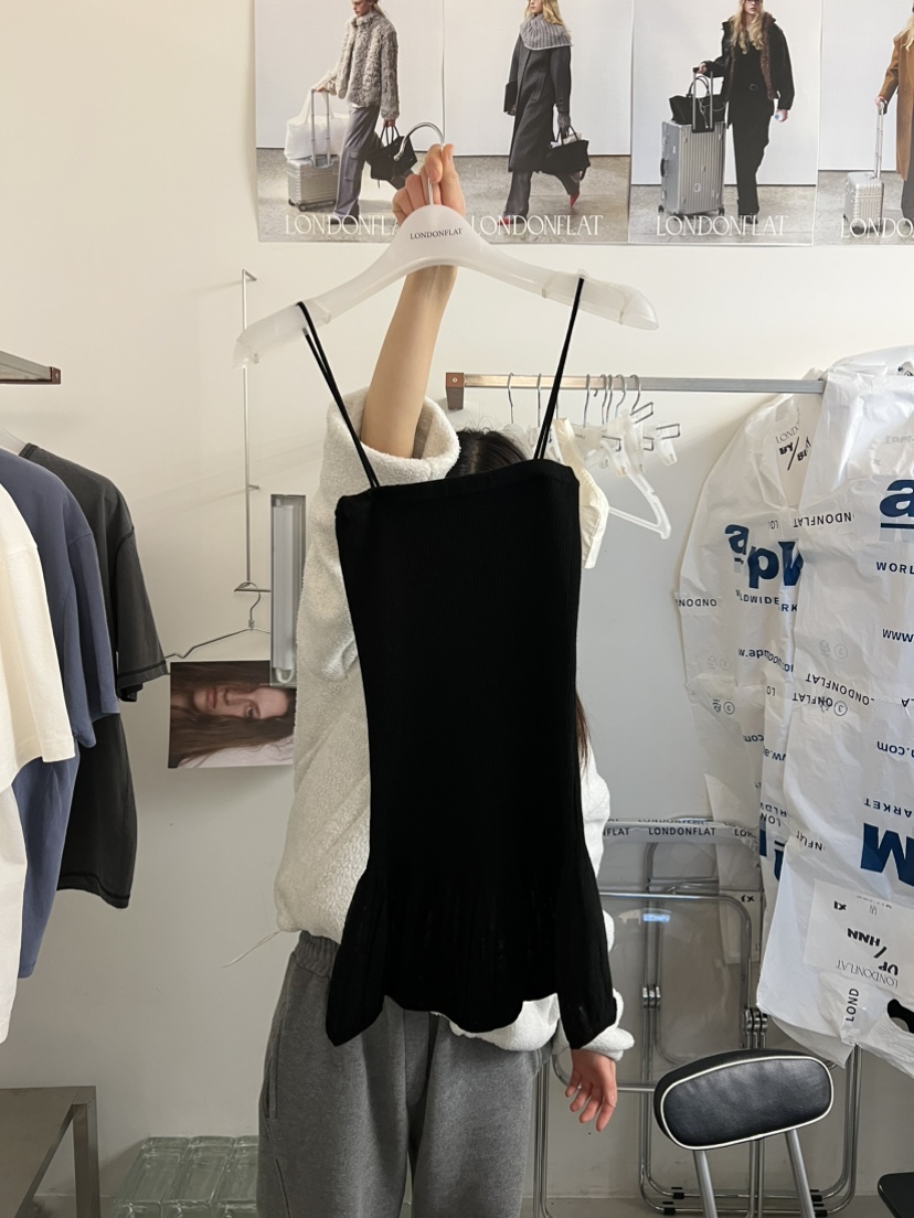 LONDON FLAT東大門實拍女裝新款職業真品休閑連衣裙荷葉邊LONDON FLAT連衣裙圖色2