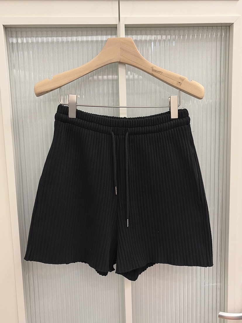 JADEMARKET東大門直郵女裝新款時尚推薦休閑真品短褲羅紋JADE MARKET短褲圖色2