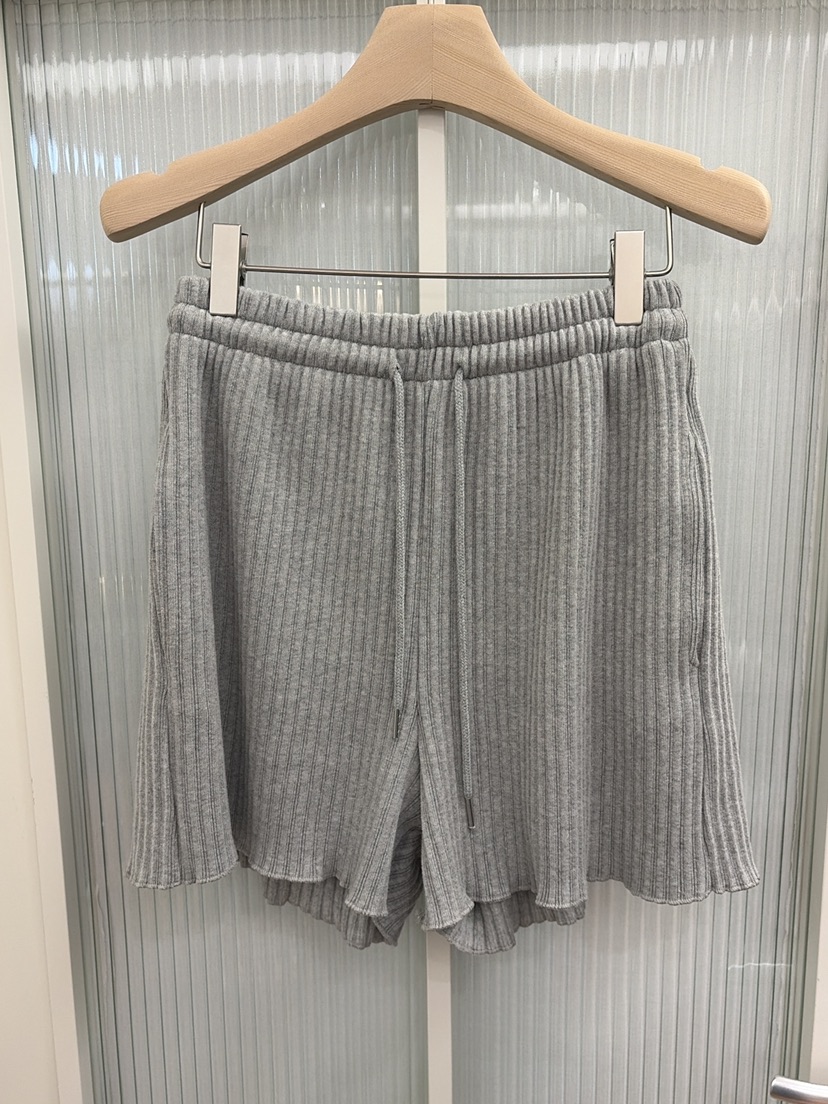 JADEMARKET東大門直郵女裝新款時尚推薦休閑真品短褲羅紋JADE MARKET短褲圖色3