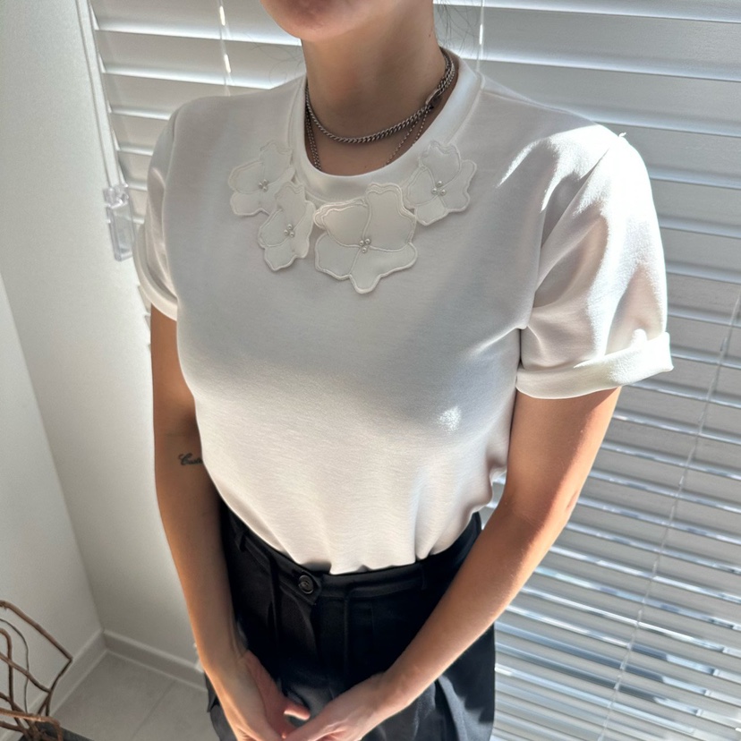 SOUIT東大門代購女裝新款職業熱賣休閑真品26春夏人氣T恤SOUIT by mabel-LT恤圖色2