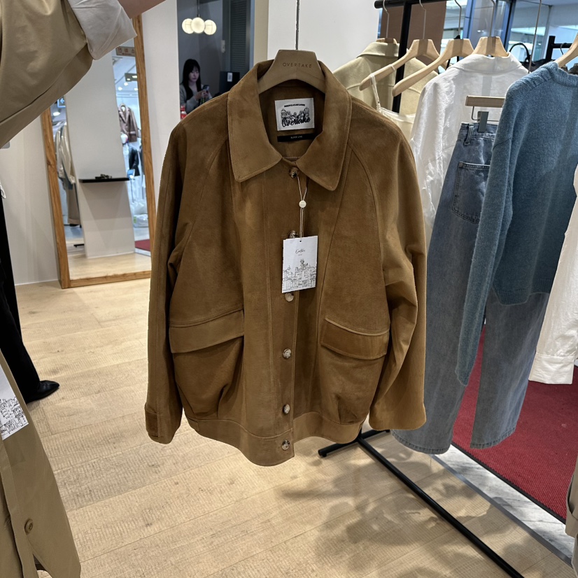 OVERTAKE東大門實拍女士新品職業休閑人氣推薦真品時尚夾克OVERTAKE夾克圖色2