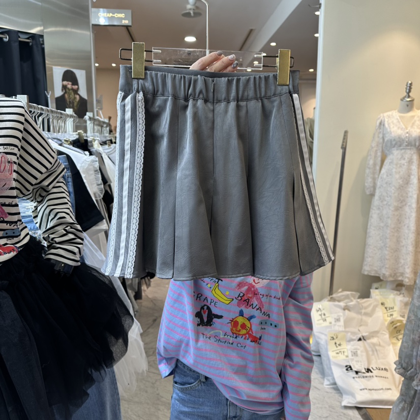 CHEAP-CHIC東大門代購女裝新品人氣休閑熱賣時尚推薦短裙CHEAP-CHIC/CHARLES THE SECOND短裙