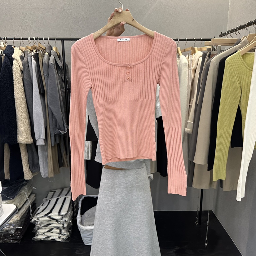 FLAMME TOIT/LUNAMDE東大門實拍女士新款熱賣職業針織衫FLAMME TOIT/LUNAMDE針織衫圖色2