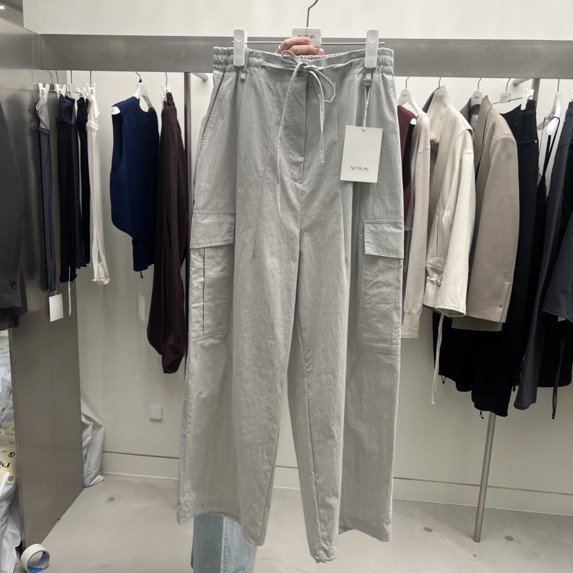 NUTPLAN韓國代購女士新品人氣真品熱賣職業休閑26春夏休閑褲NUTPLAN休閑褲圖色1