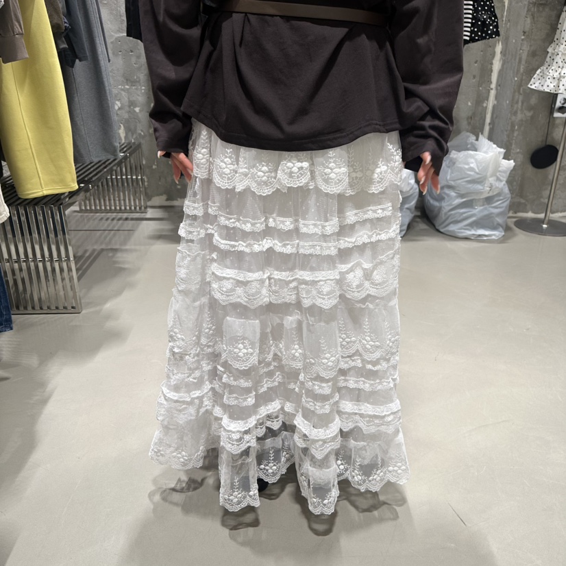 JUNI韓國直郵女裝新品人氣真品26春夏時尚休閑職業推薦長裙my juni長裙