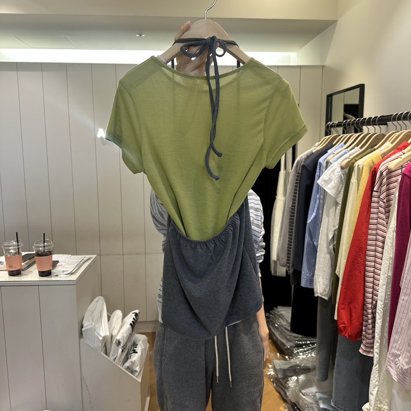 ARC韓國直郵女裝新品休閑熱賣26春夏推薦吊帶背心不含內搭ARC EN CIEL吊帶/背心