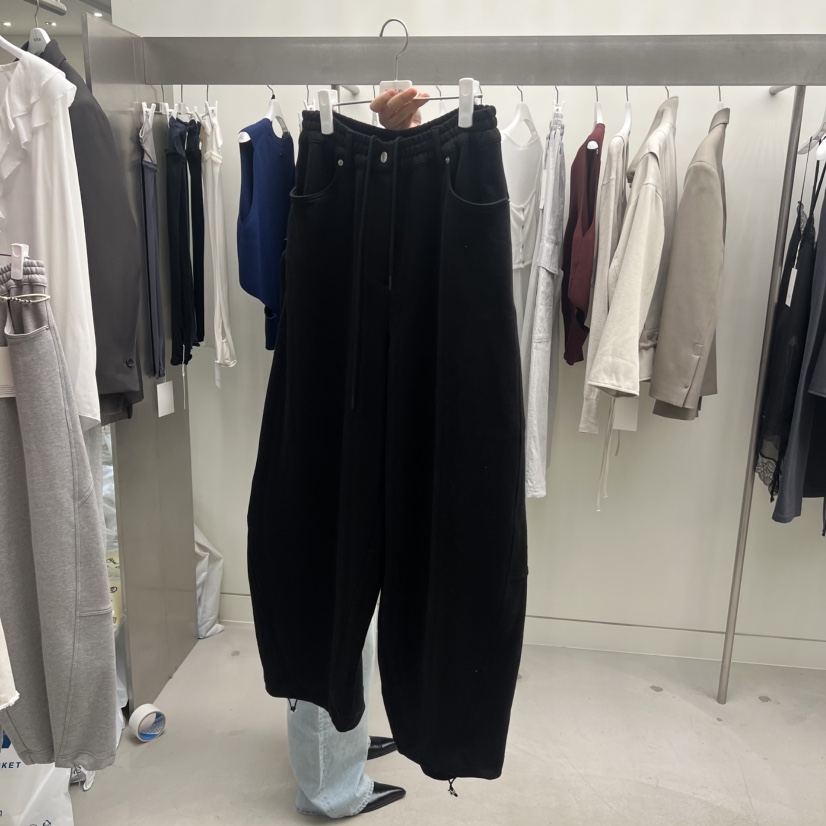 NUTPLAN韓國代購女裝新品熱賣職業推薦休閑休閑褲不含腰帶NUTPLAN休閑褲圖色1