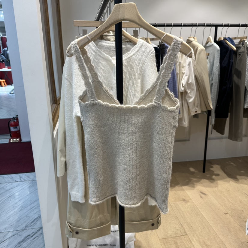 OVERTAKE韓國直郵女裝新款人氣熱賣26春夏吊帶背心不含內搭OVERTAKE吊帶/背心