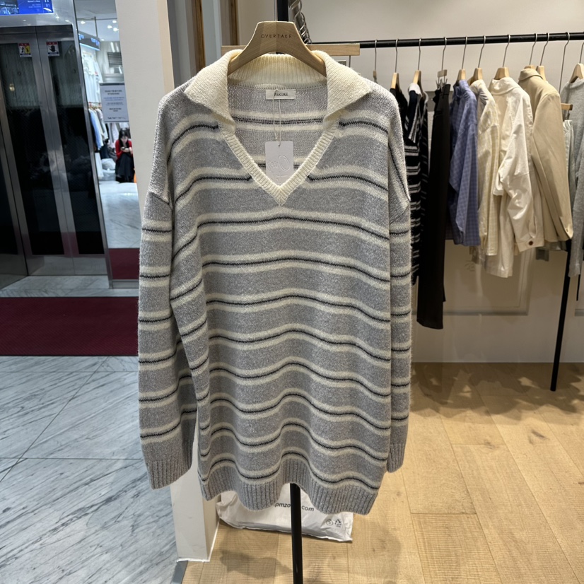 OVERTAKE東大門直郵女裝新款真品職業推薦人氣時尚休閑毛衣OVERTAKE毛衣圖色1