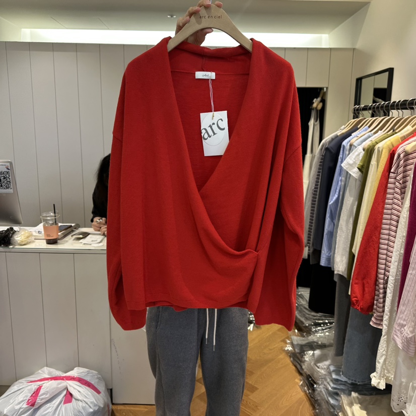 ARC東大門實拍女士新款時尚推薦休閑26春夏人氣熱賣針織衫ARC EN CIEL針織衫圖色1