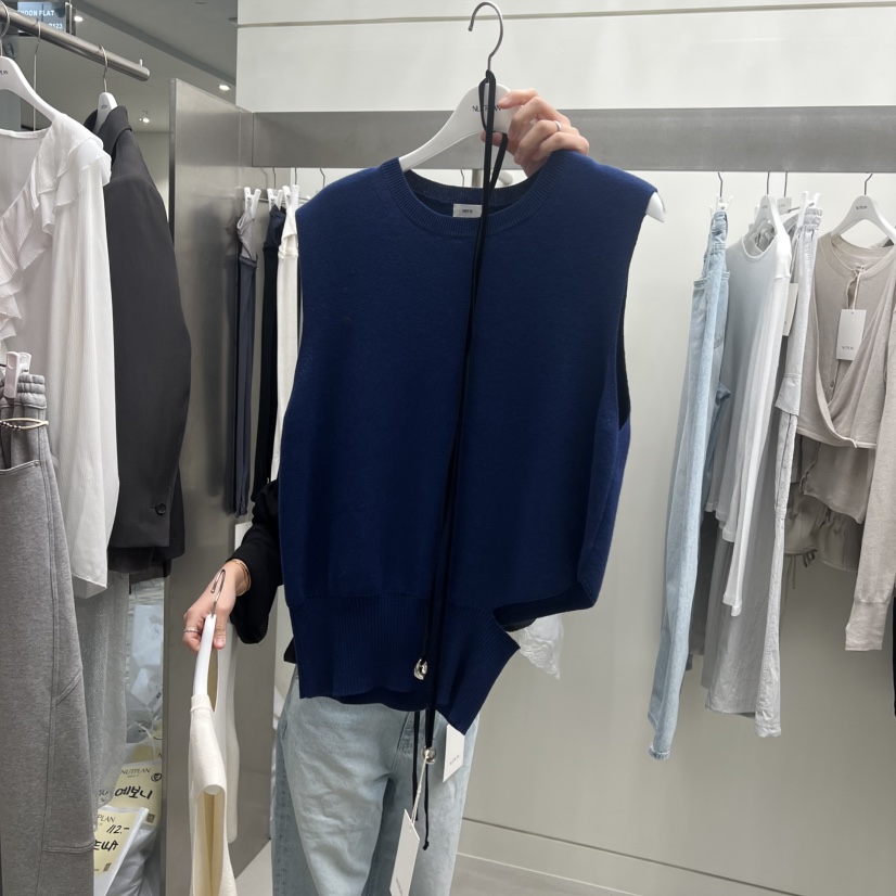 NUTPLAN韓國直郵女裝新品人氣熱賣職業真品休閑時尚吊帶背心NUTPLAN吊帶/背心圖色2