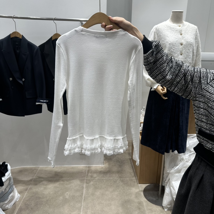 ENVY東大門實拍女裝新款人氣熱賣時尚真品推薦職業長袖T恤ENVY長袖T恤