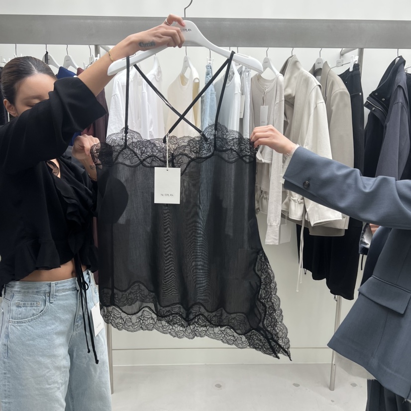 NUTPLAN東大門代購女士新品推薦休閑職業26春夏連衣裙刺繡NUTPLAN連衣裙圖色1