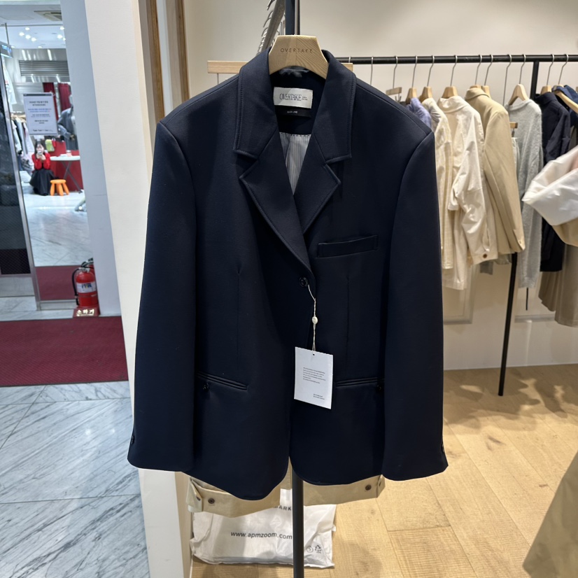 OVERTAKE東大門代購女士新品職業真品熱賣26春夏時尚夾克OVERTAKE夾克圖色2