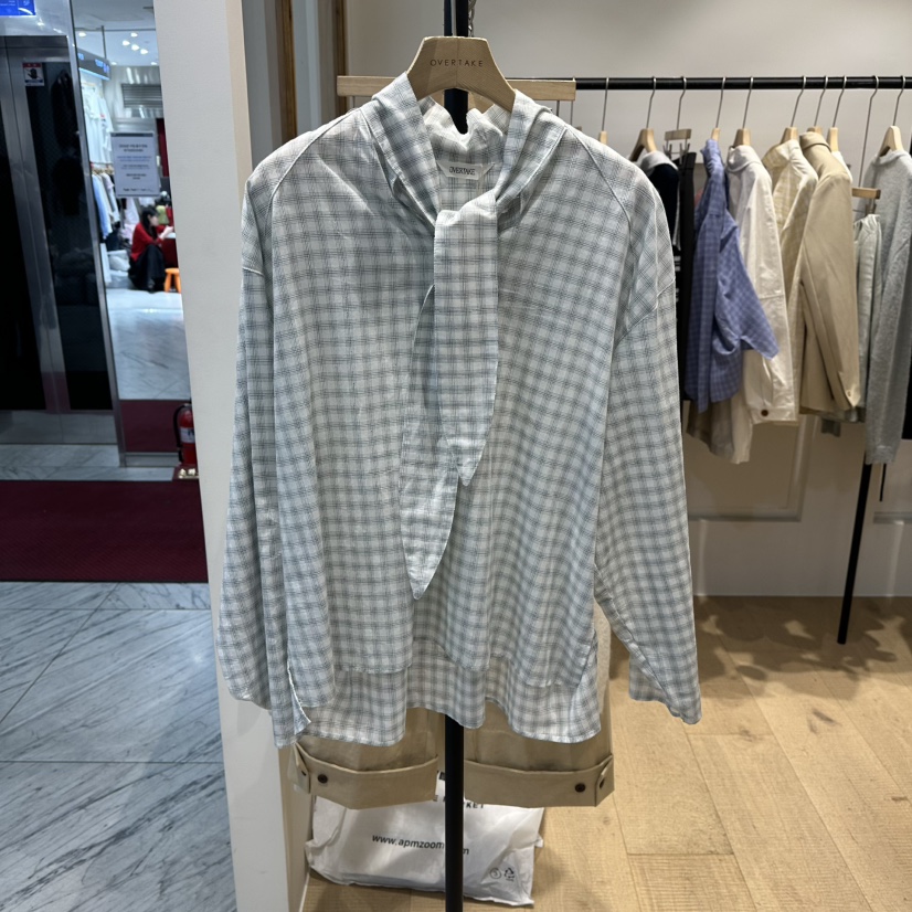 OVERTAKE韓國代購女士新款推薦職業人氣休閑26春夏襯衫蕾絲衫OVERTAKE襯衫/蕾絲衫圖色3